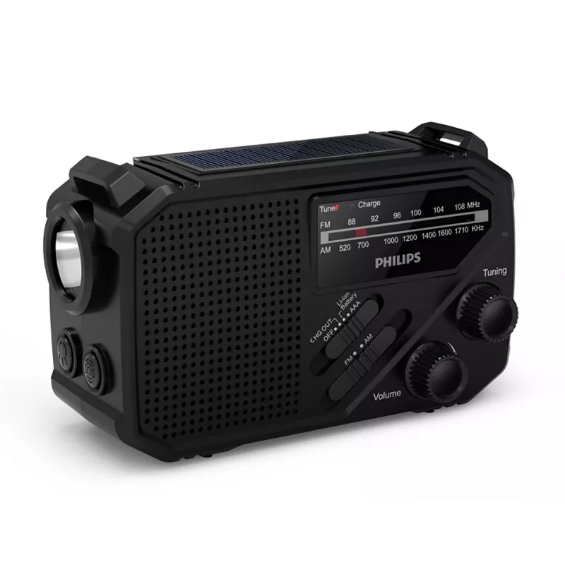 Draagbare radio Philips TAR1609/00 analoog & digitaal AM FM zwart