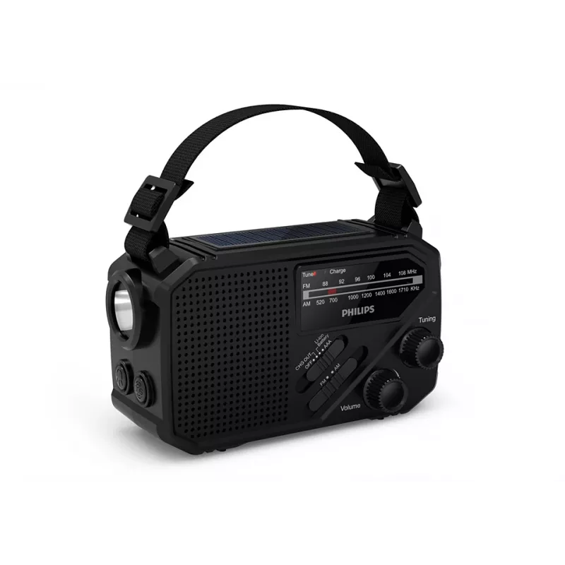 Draagbare radio Philips TAR1609/00 analoog & digitaal AM FM zwart