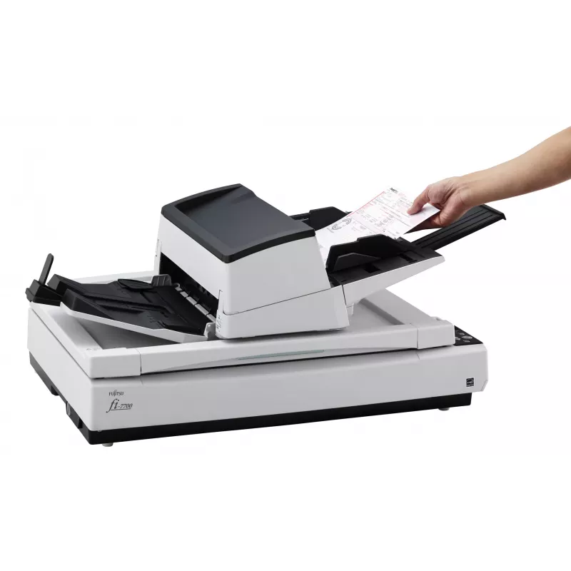 Ricoh fi-7700S flatbed- & ADF-scanner 600 x 600 DPI A3 zwart, wit