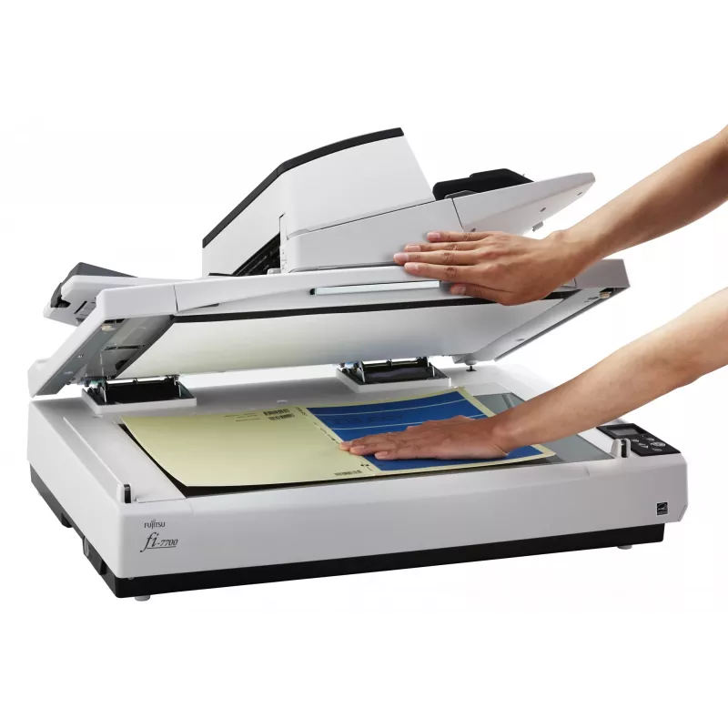 Ricoh fi-7700S flatbed- & ADF-scanner 600 x 600 DPI A3 zwart, wit