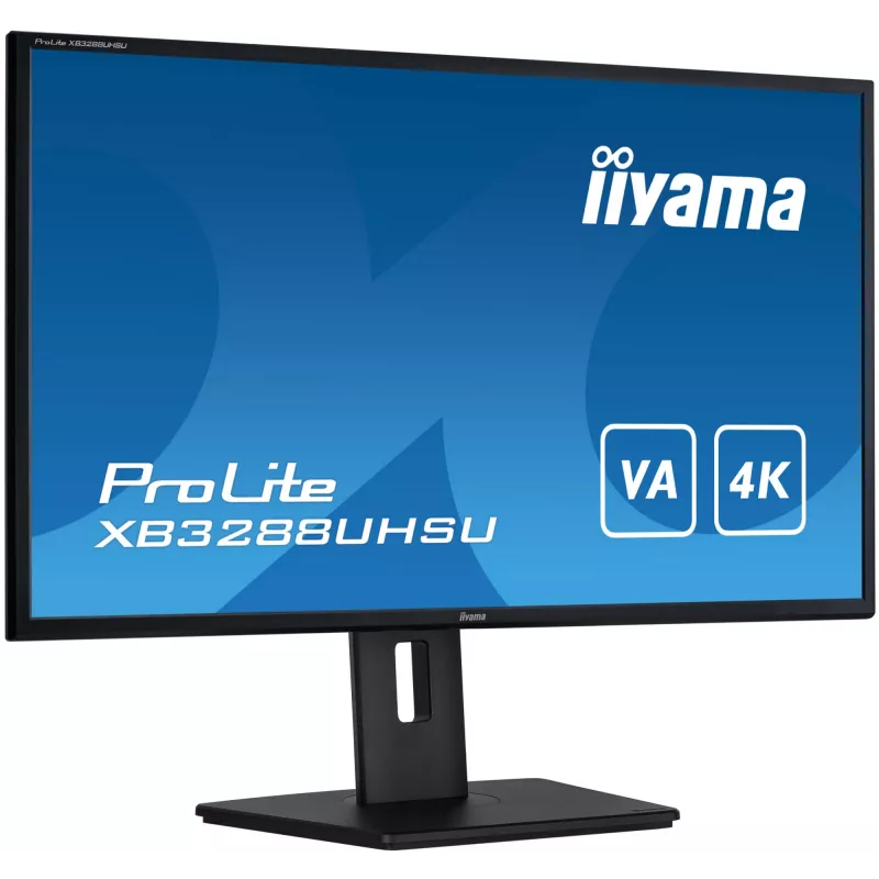 iiyama ProLite XB3288UHSU-B5 computermonitor 80 cm (31,5 inch) 3840 x 2160 pixels 4K Ultra HD LCD zwart