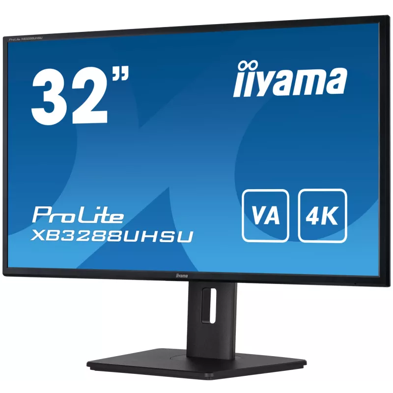 iiyama ProLite XB3288UHSU-B5 computermonitor 80 cm (31,5 inch) 3840 x 2160 pixels 4K Ultra HD LCD zwart