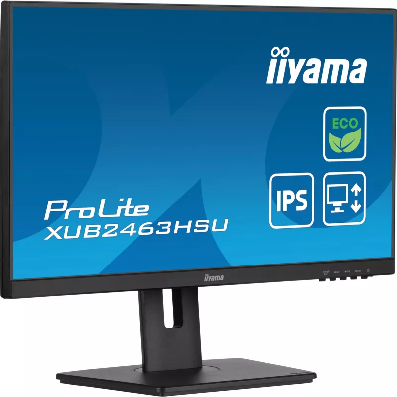 iiyama ProLite XUB2463HSU-B1 computermonitor 60,5 cm (23,8 inch) 1920 x 1080 pixel Full HD LED zwart