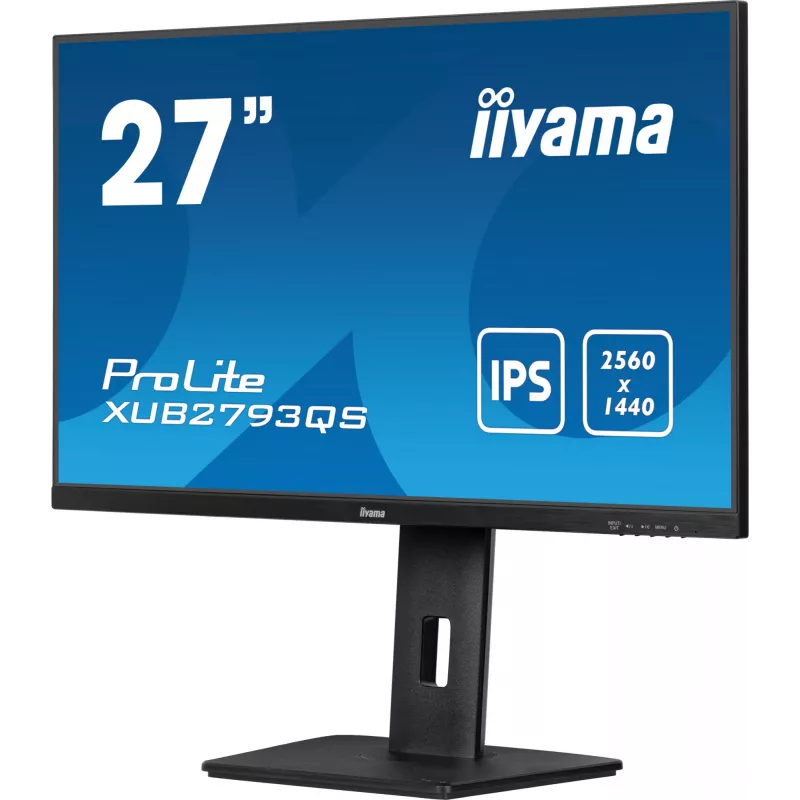 iiyama ProLite XUB2793QS-B7 computermonitor 68,6 cm (27 inch) 2560 x 1440 pixel Quad HD LED zwart