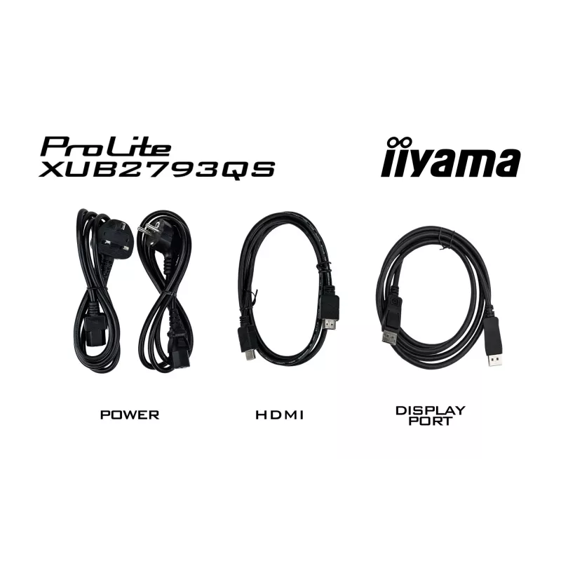 iiyama ProLite XUB2793QS-B7 computermonitor 68,6 cm (27 inch) 2560 x 1440 pixel Quad HD LED zwart