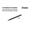 Interactief flatscreen IIYAMA TE6513A-B2AG 64,5 inch (163,8 cm) 4K UHD 500 cd/m² Wi-Fi Android 24/7 touchscreen