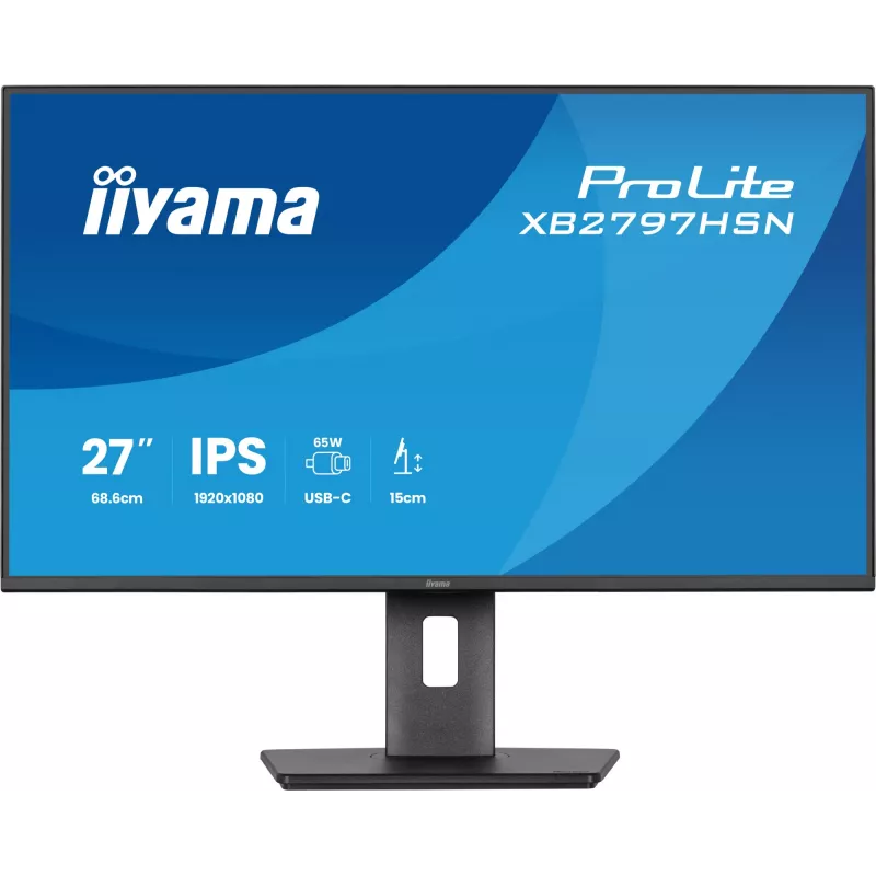 iiyama ProLite XB2797HSN-B1 computermonitor 68,6 cm (27 inch) 1920 x 1080 pixel Full HD LCD zwart