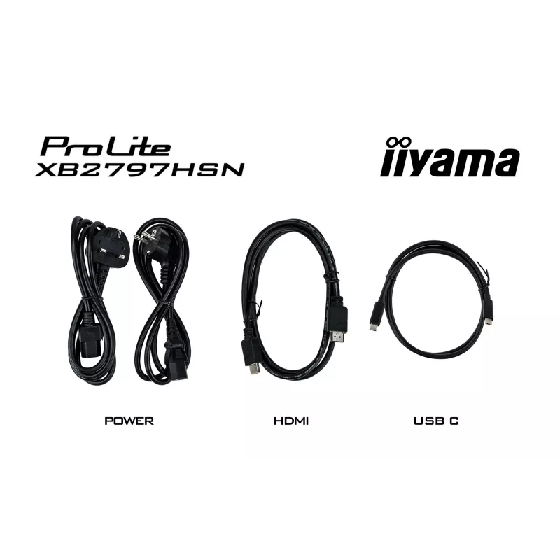 iiyama ProLite XB2797HSN-B1 computermonitor 68,6 cm (27 inch) 1920 x 1080 pixel Full HD LCD zwart