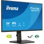Computermonitor IIYAMA ProLite XB2491H-B1 23,8 inch (60,5 cm) Full HD IPS LCD, 1920×1080, 178° kijkhoek, VESA, in hoogte verstelbaar, zwart