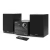 Home-audio microsysteem Sharp XL-B512(BK) – 45 W, enkele cd-speler, FM-radio, MP3, bananen-luidsprekeraansluitingen, zwart