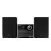 Home-audio microsysteem Sharp XL-B512(BK) – 45 W, enkele cd-speler, FM-radio, MP3, bananen-luidsprekeraansluitingen, zwart