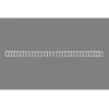 GBC wire spines 3:1 NO5 8mm A4, wit, 3 blad, metaal, A4, 8 mm, 202 mm