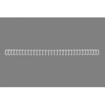 GBC wire spines 3:1 NO5 8mm A4, wit, 3 blad, metaal, A4, 8 mm, 202 mm