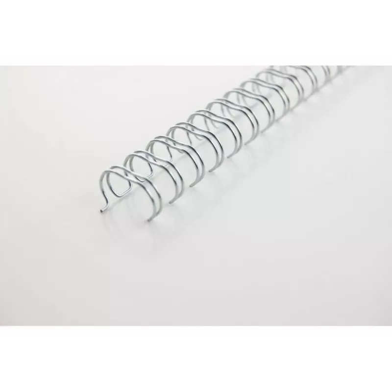 GBC wire spines 3:1 NO5 8mm A4, wit, 3 blad, metaal, A4, 8 mm, 202 mm