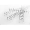 GBC wire spines 3:1 NO5 8mm A4, wit, 3 blad, metaal, A4, 8 mm, 202 mm