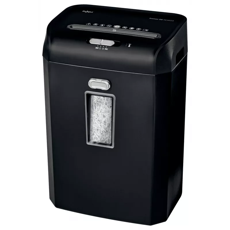 Rexel ProMax REX623 kruissnede-papierversnipperaar P4, kruissnede, 22 cm, 4 x 40 mm, 23 L, 222 vel, 58 dB