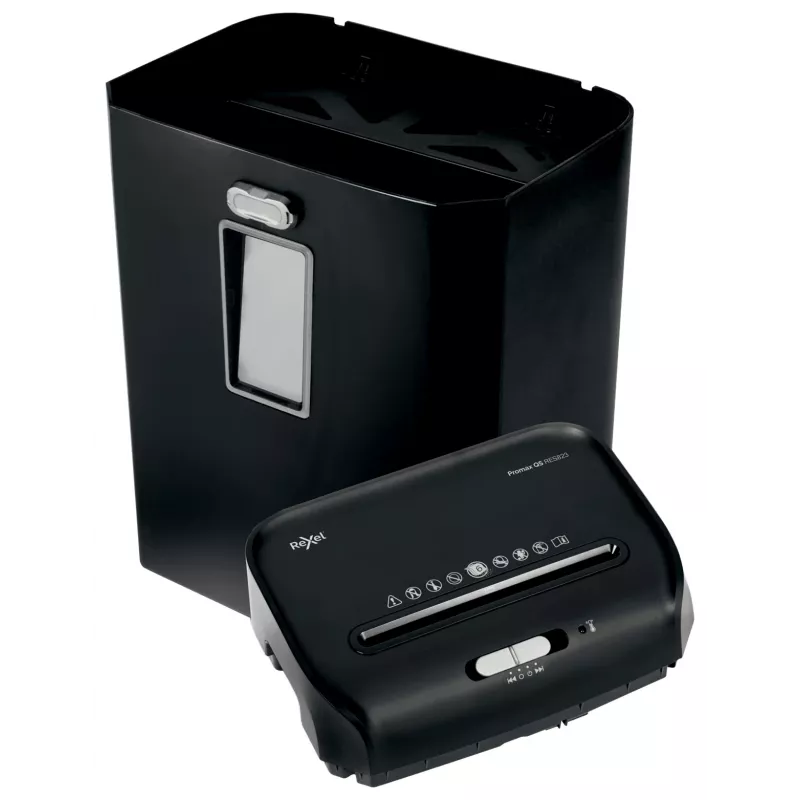 Rexel ProMax RES823 strokensnede-papierversnipperaar P2, strokensnede, 22 cm, 6 mm, 23 l, 160 vel, 58 dB
