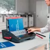 GBC CombBind® CB25E elektrische bindmachine, kam-bindmachine, elektrisch, 390 vel, zwart, rood