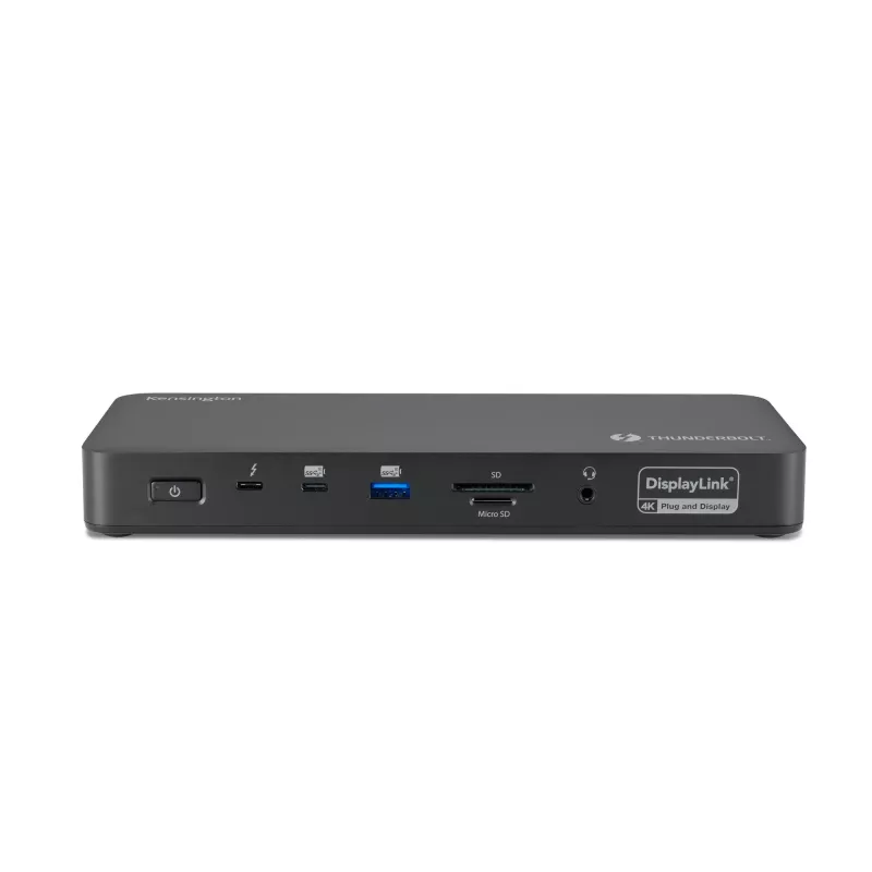 Kensington SD5920T EQ Thunderbolt 4 Quad 4K hybride dock met DisplayLink-technologie