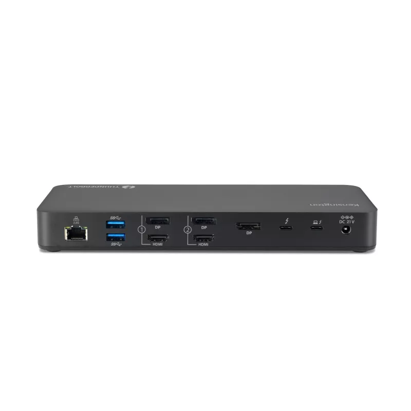 Kensington SD5920T EQ Thunderbolt 4 Quad 4K hybride dock met DisplayLink-technologie