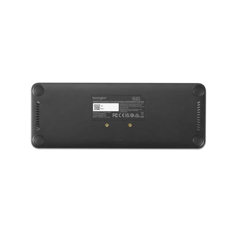 Kensington SD5920T EQ Thunderbolt 4 Quad 4K hybride dock met DisplayLink-technologie