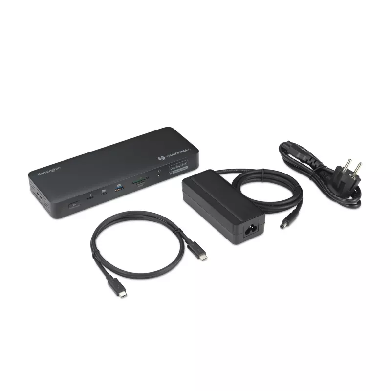 Kensington SD5920T EQ Thunderbolt 4 Quad 4K hybride dock met DisplayLink-technologie