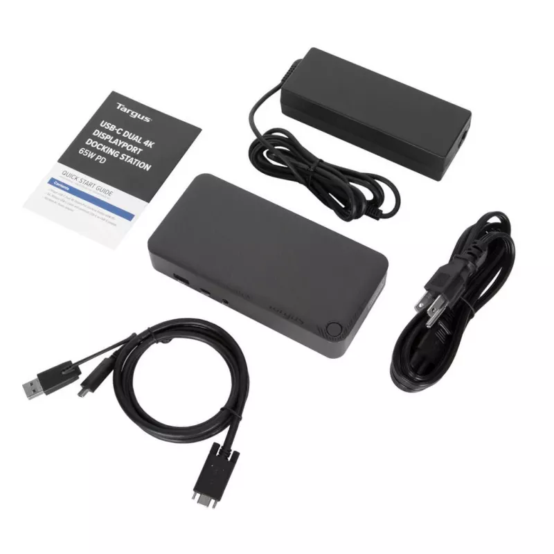 Targus DOCK315EUZ universeel USB-C DV4K dockingstation met 65W Power Delivery