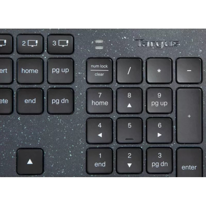 Targus Sustainable Energy Harvesting EcoSmart toetsenbord universeel Bluetooth QWERTZ Duits zwart