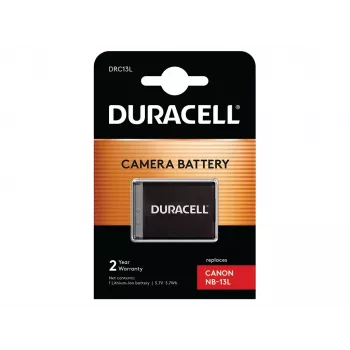 Duracell camera-accu - vervangt Canon NB-13L accu, Canon, 1010 mAh, 3,7 V, lithium-ion (Li-Ion)