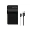 Duracell acculader voor digitale camera, USB, indoorlader, Canon NB-10L, zwart, 5 V, 5 V