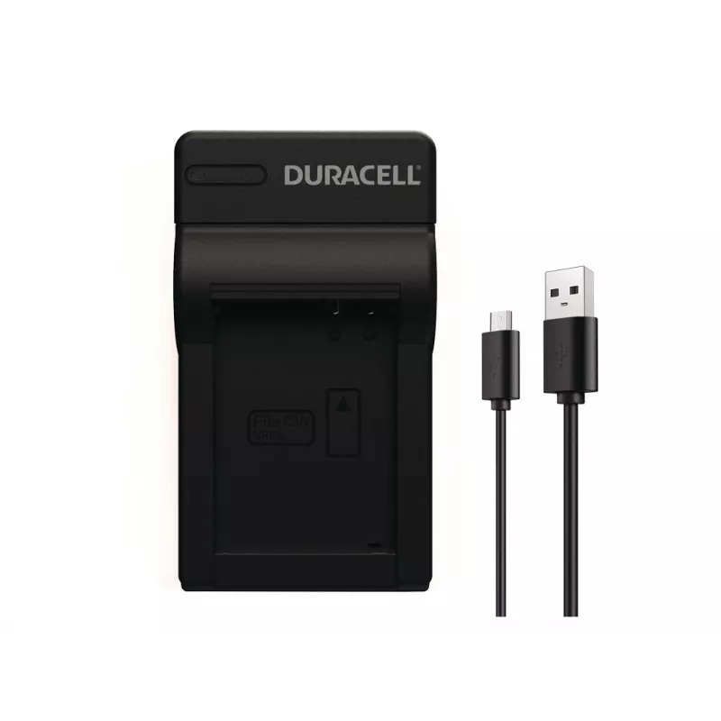 Duracell acculader voor digitale camera, USB, indoorlader, Canon NB-10L, zwart, 5 V, 5 V