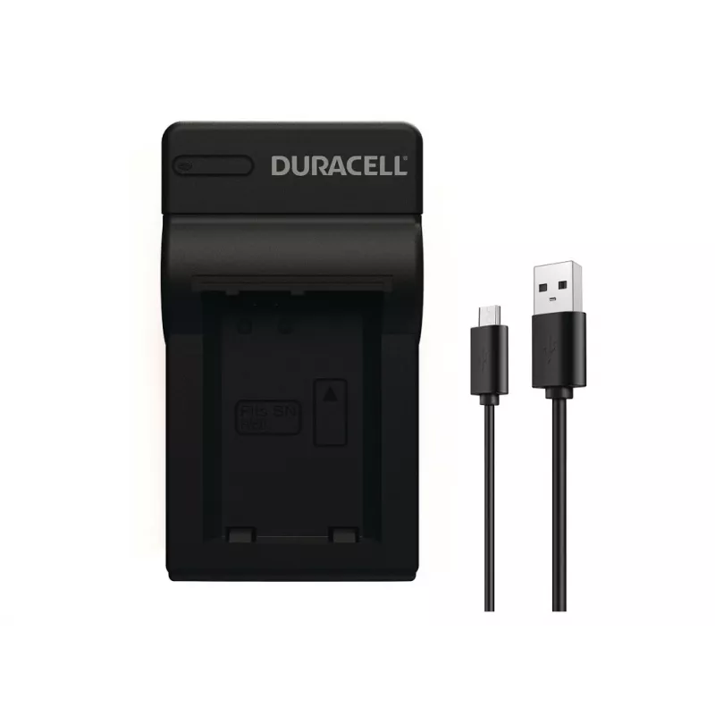 Duracell lader voor digitale camera-accu's, USB, indoorlader, Sony NP-FW50, zwart, 5 V, 5 V
