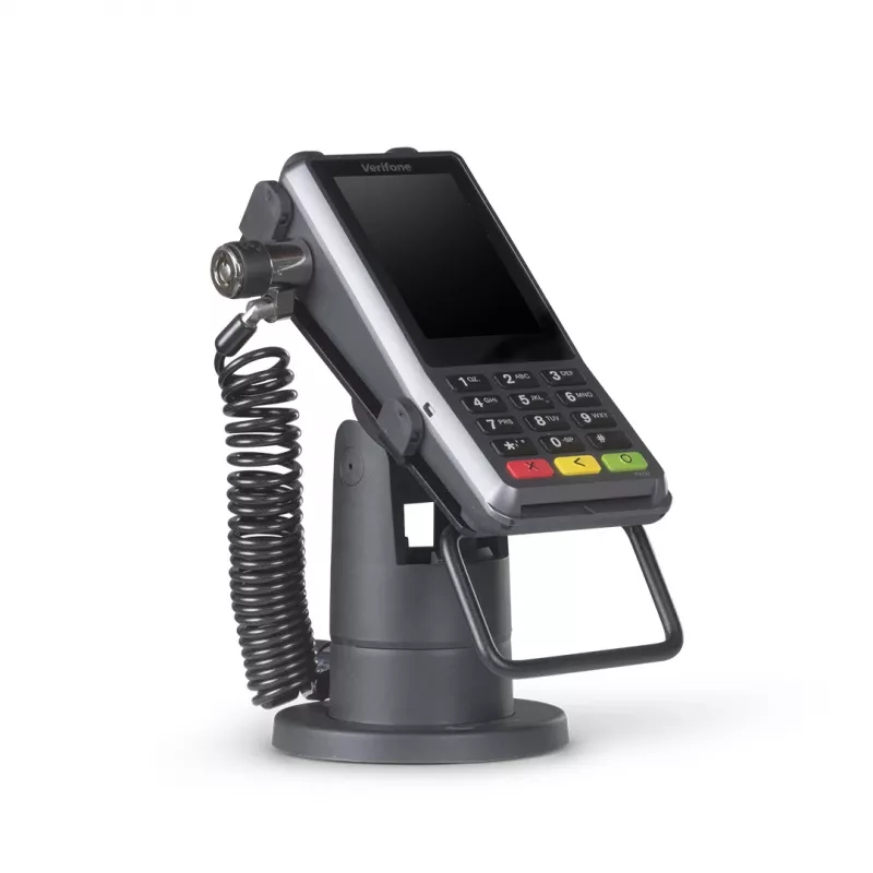 Ergonomic Solutions SpacePole Payment VER400-S-02 POS-systeemaccessoire POS-houder Zwart Composietmateriaal
