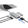 eSTUFF ES623010 Interface-hub USB 3.2 Gen 1 (3.1 Gen 1) Type-C 5000 Mbit/s Aluminium