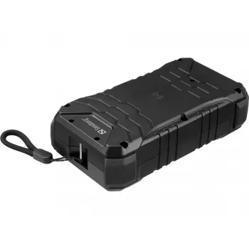Sandberg Survivor powerbank 27000 PD65W, 27000 mAh, Power Delivery, Quick Charge 3.0, draadloos laden, zwart