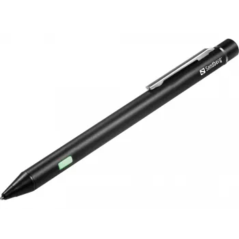 Sandberg Precision Active Stylus Pen, mobiele telefoon/smartphone, merkcompatibiliteit: willekeurig, zwart, aluminium, koper, ingebouwd, lithium-ion (Li-Ion)