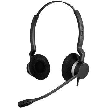 Jabra Biz 2300 Duo USB-C UC, bedraad, kantoor/callcenter, 150 - 4500 Hz, 65 g, headset, zwart