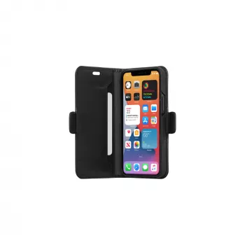 Wallet Case dbramante1928 Copenhagen slank iPhone 12 mini zwart