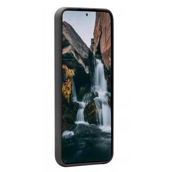 Beschermhoes dbramante1928 Nuuk voor Samsung Galaxy S22, gerecycled kunststof, geschikt voor 6,1 inch scherm, zwart