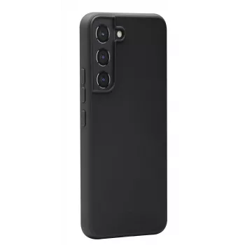 Beschermhoes dbramante1928 Nuuk voor Samsung Galaxy S22, gerecycled kunststof, geschikt voor 6,1 inch scherm, zwart