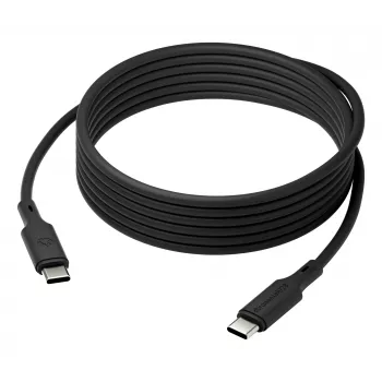 dbramante1928 Bulk - IT - kabel - 3m USB-C/USB-C 100W - zwart, 3 m, USB-C, USB-C, USB 2.0, 0,48 Gbit/s, zwart