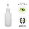 Wandlader dbramante re-charge Pro — 2× USB-C 25W, 110–240V, Wit