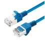 Microconnect V-FTP6A005B-slank netwerkkabel blauw 0,5 m Cat6a U/FTP (STP)