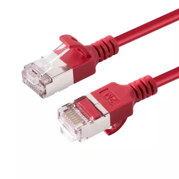 Microconnect V-FTP6A005R-slank netwerkkabel rood 0,5 m Cat6a U/FTP (STP)