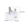 eSTUFF Home Charger USB-C PD 3A 20W, UK-stekker - wit