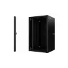 Lanview RWP20U45BL-D rackkast 20U wandmontage rack zwart