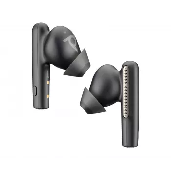 HP Poly Voyager Free 60 UC Carbon zwart earbuds +BT700 USB-C-adapter +basis-oplaadetui