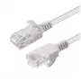 Microconnect V-UTP6A0015W-slim netwerkkabel wit 0,15 m Cat6a U/UTP (UTP)