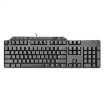 DELL KB-522 toetsenbord kantoor USB QWERTZ Duits zwart full-size bedraad