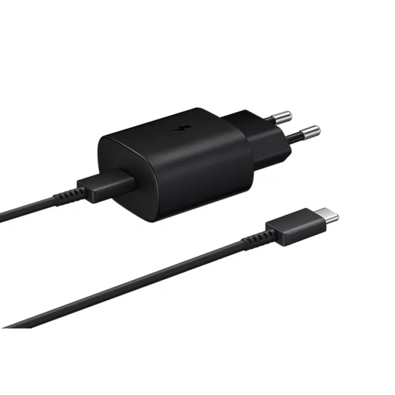 Samsung EP-TA800NBEG voeding/oplader indoor/outdoor 25 W zwart